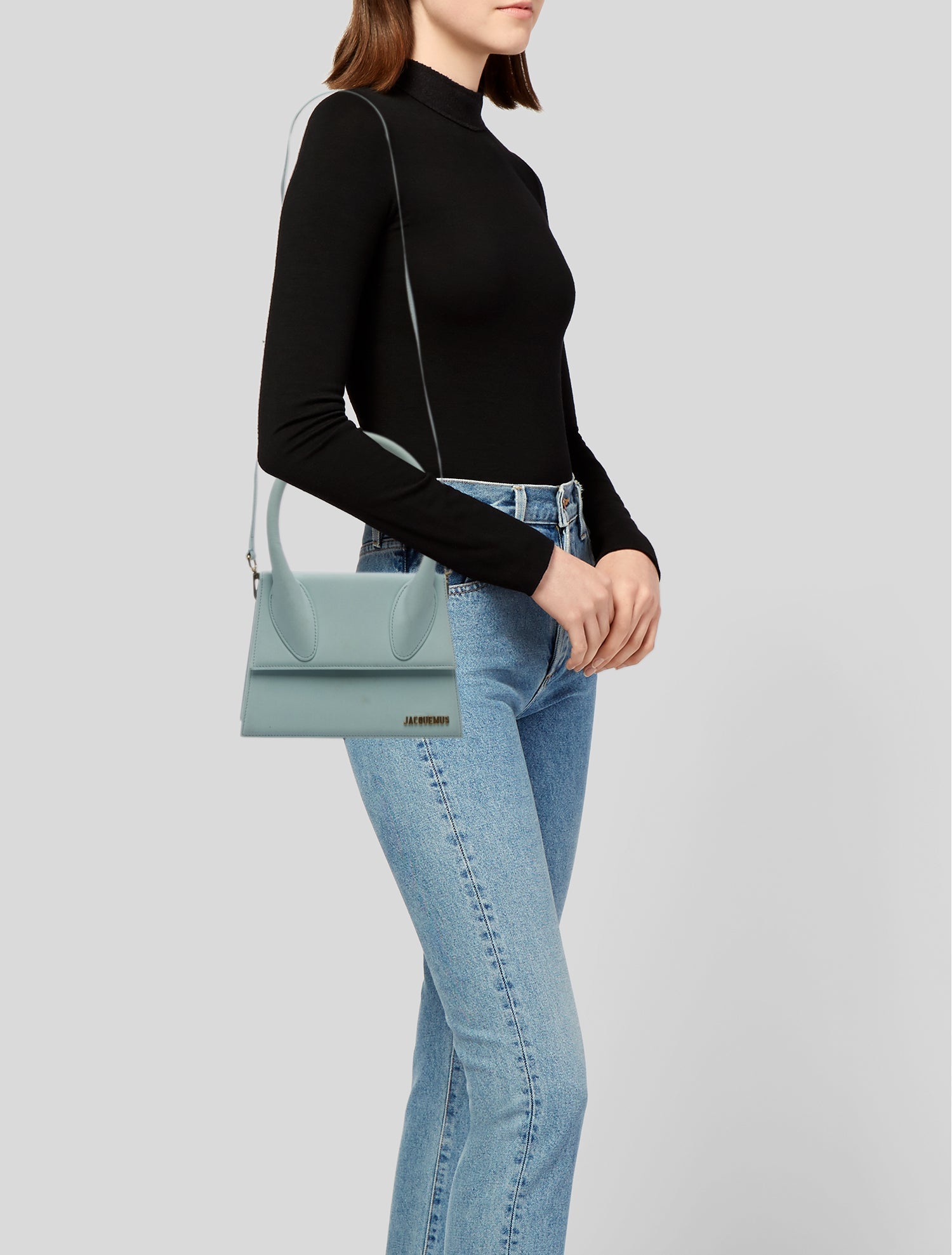 Jacquemus Leather Top Handle Bag